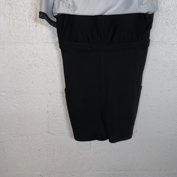 ID Ideology Women's Geo Performance tennis Dress deep black/grey large - Picture 7 of 9